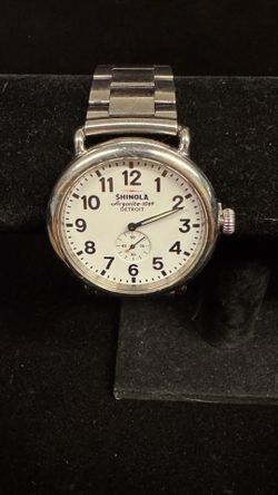 Shinola Argonite 1069 47mm men’s  stainless steel watch no trades pick up in Tacoma