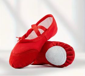 Girls Red Ballet Shoes – Size 28