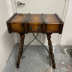 CLASSIC Vintage CEDAR  Wood Desk - Heavy Wood