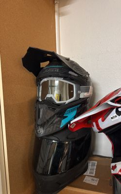 Carbon Moto Helmet