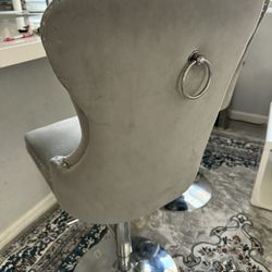 Adjustable Cushioned Bar Stool