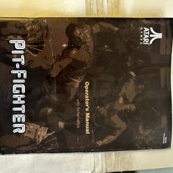 Atari Pit Fighter Arcade Game Service Manual 