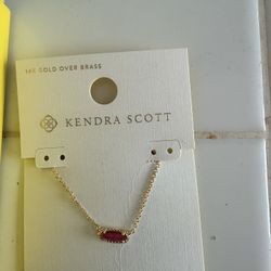 Kendra Scott Necklace And Ear Rings 