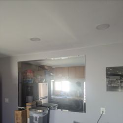 Large Frameless Wall Mirror