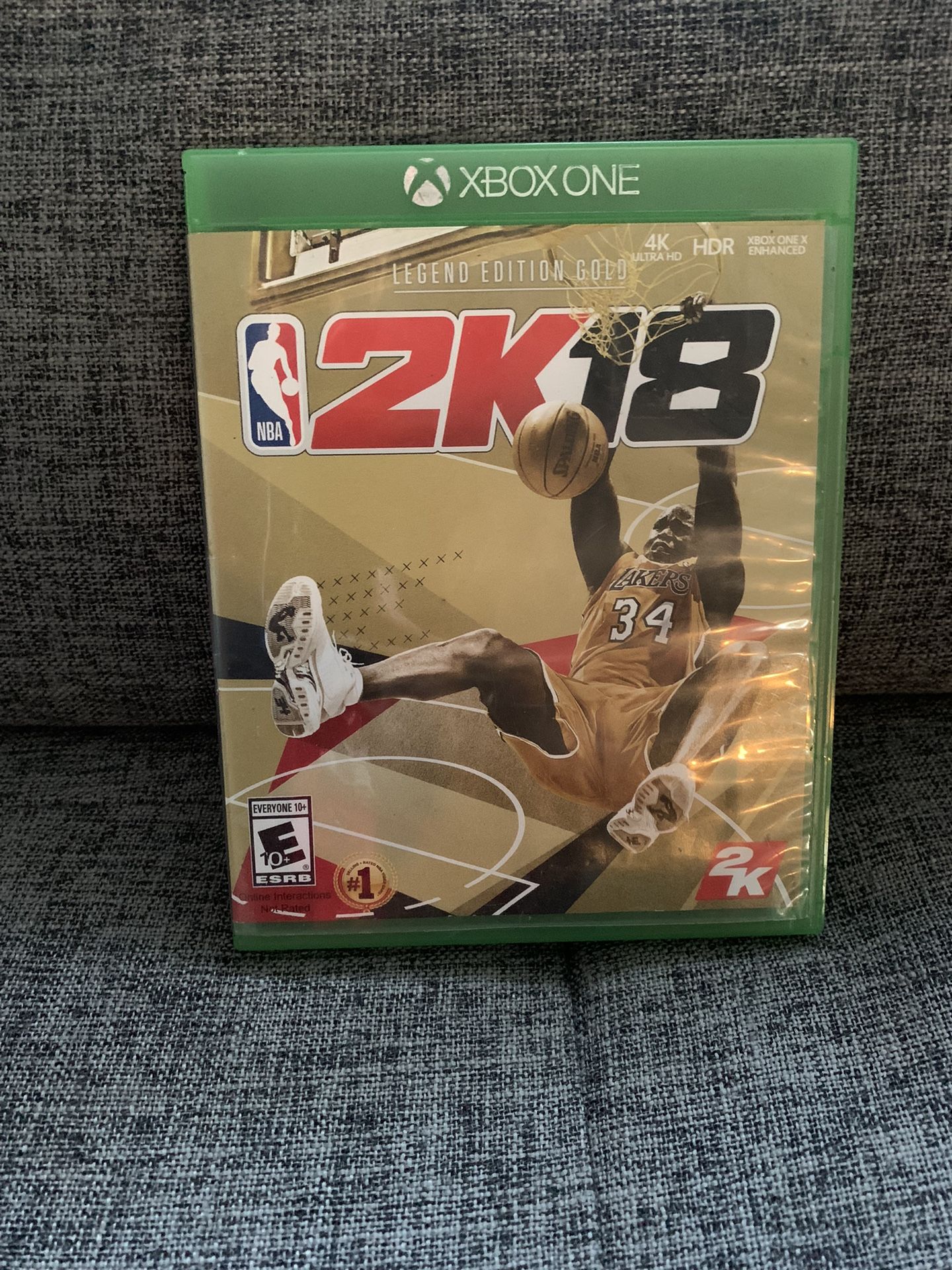 XBOX ONE : LEGEND EDITION GOLD NBA 2K18