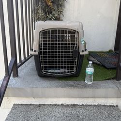 Medium Pet Dog Cat Carrier Kennel Crate