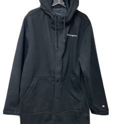 Champion Long Winter Fleece Stadium Jacket