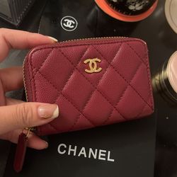Wallet Leather Luxury Bordeux Red Wine Color