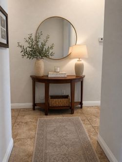 Solid wood console/sofa table