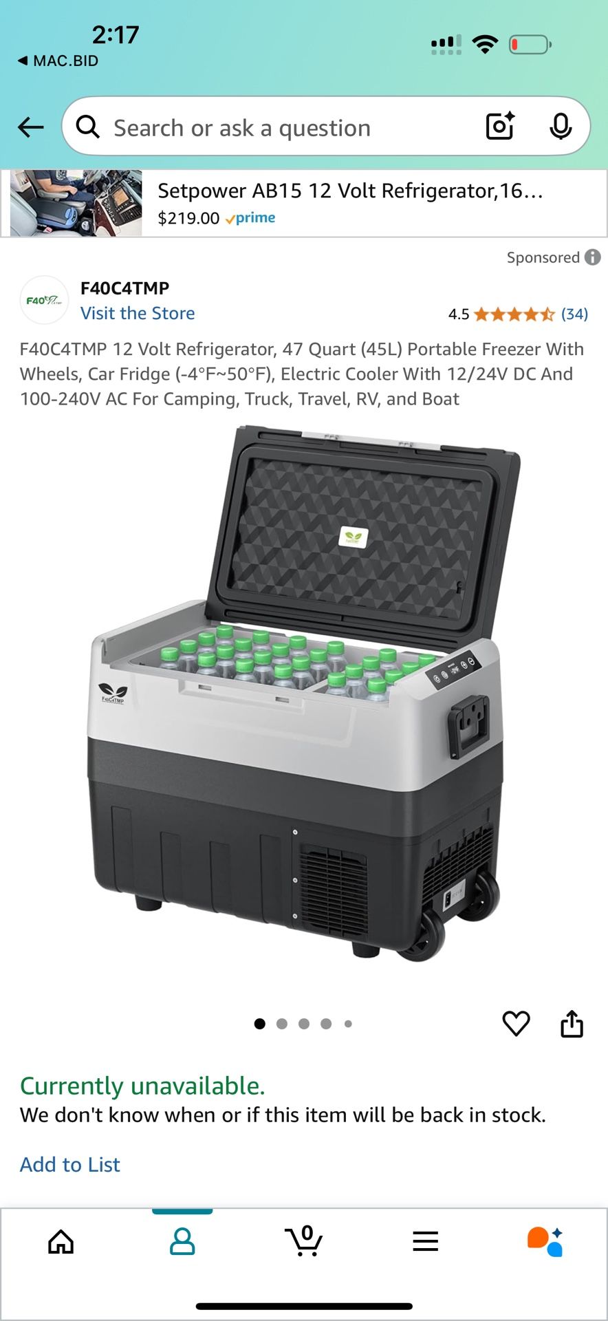 Portable Refrigerator