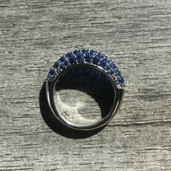 Swarovski Maeva Ring Dark Blue - Size 52