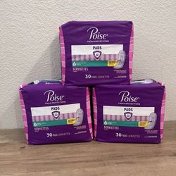 Poise Pads $3 Each