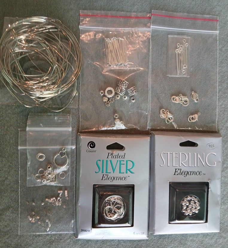 Sterling Silver 925 Beading Supplies