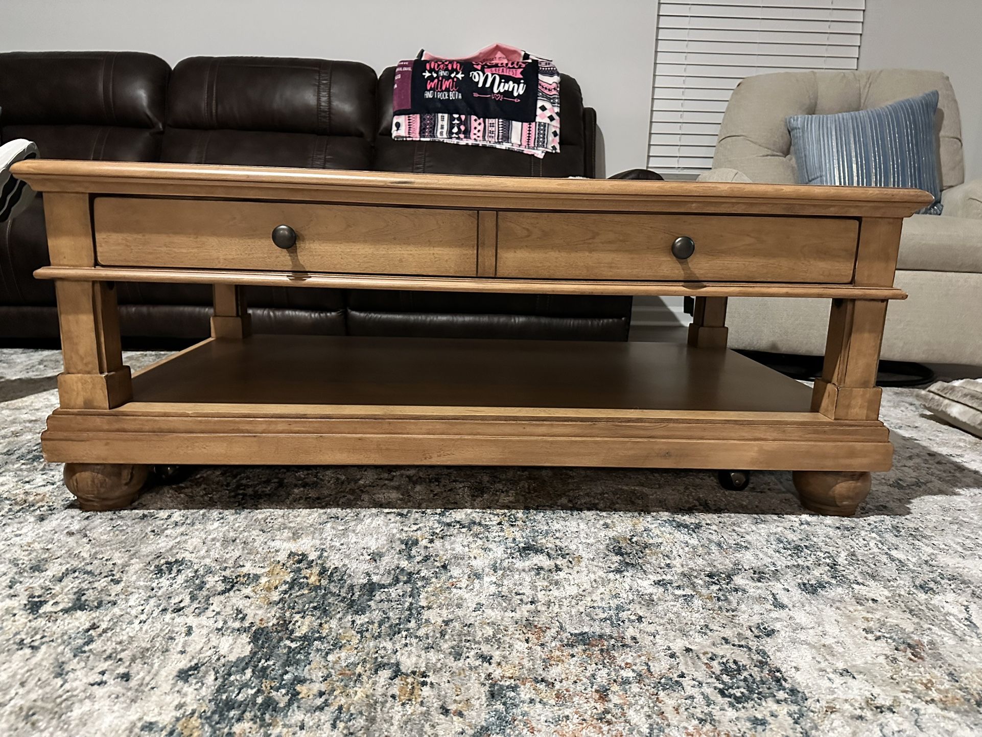 Glass Top Coffee Table