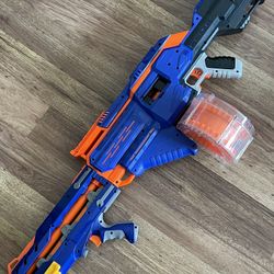 Infinus Nerf N-Strike Elite Toy Motorized Blaster with Speed-Load gun