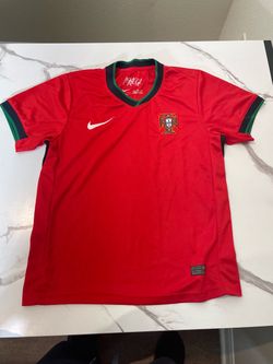 Nike Portugal 2022/23 Home Soccer Jersey Dri-FIT Youth Size 26