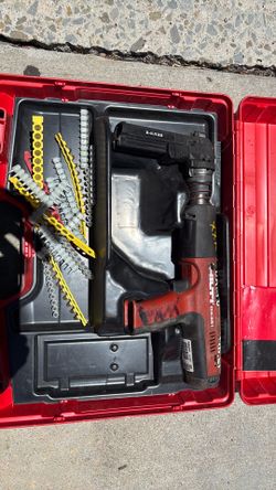 Hilti shotgun..