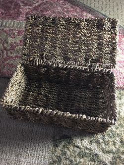 Woven box
