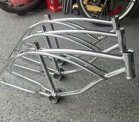 3 20 Inch Chrome LowRider Bicycle Frames