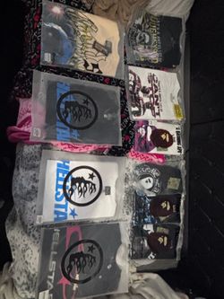 BAPE HELLSTAR AND GODSPEED SHIRTS