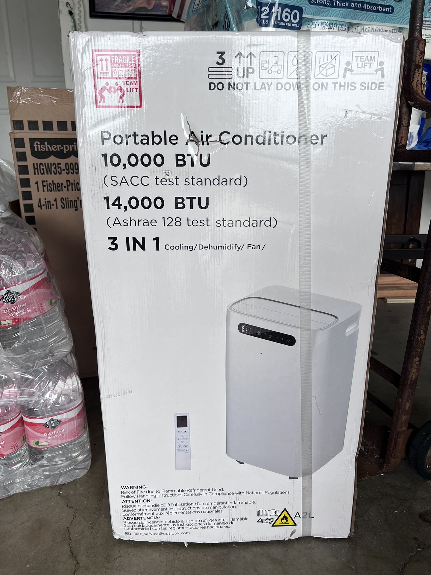 Portable Air Conditioner 14000 BTU(new In Box)