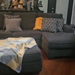 Dark Gray Sectional 