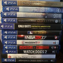 Used PS4 Games