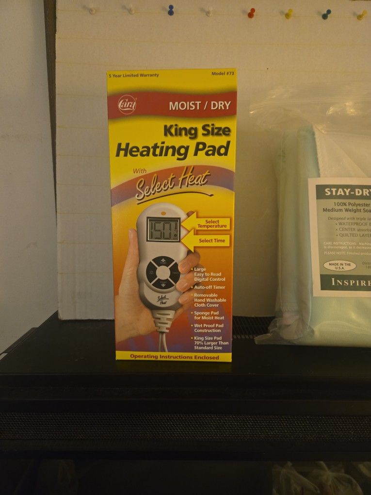 Heating Pad. 36x72 Reusable Bed Pad