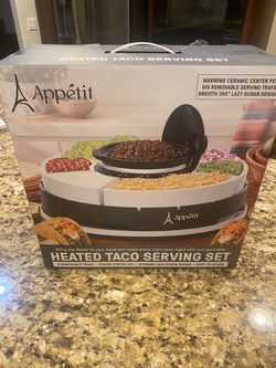 Heated Taco Serving Set