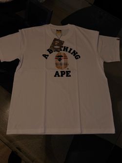 White bape shirt