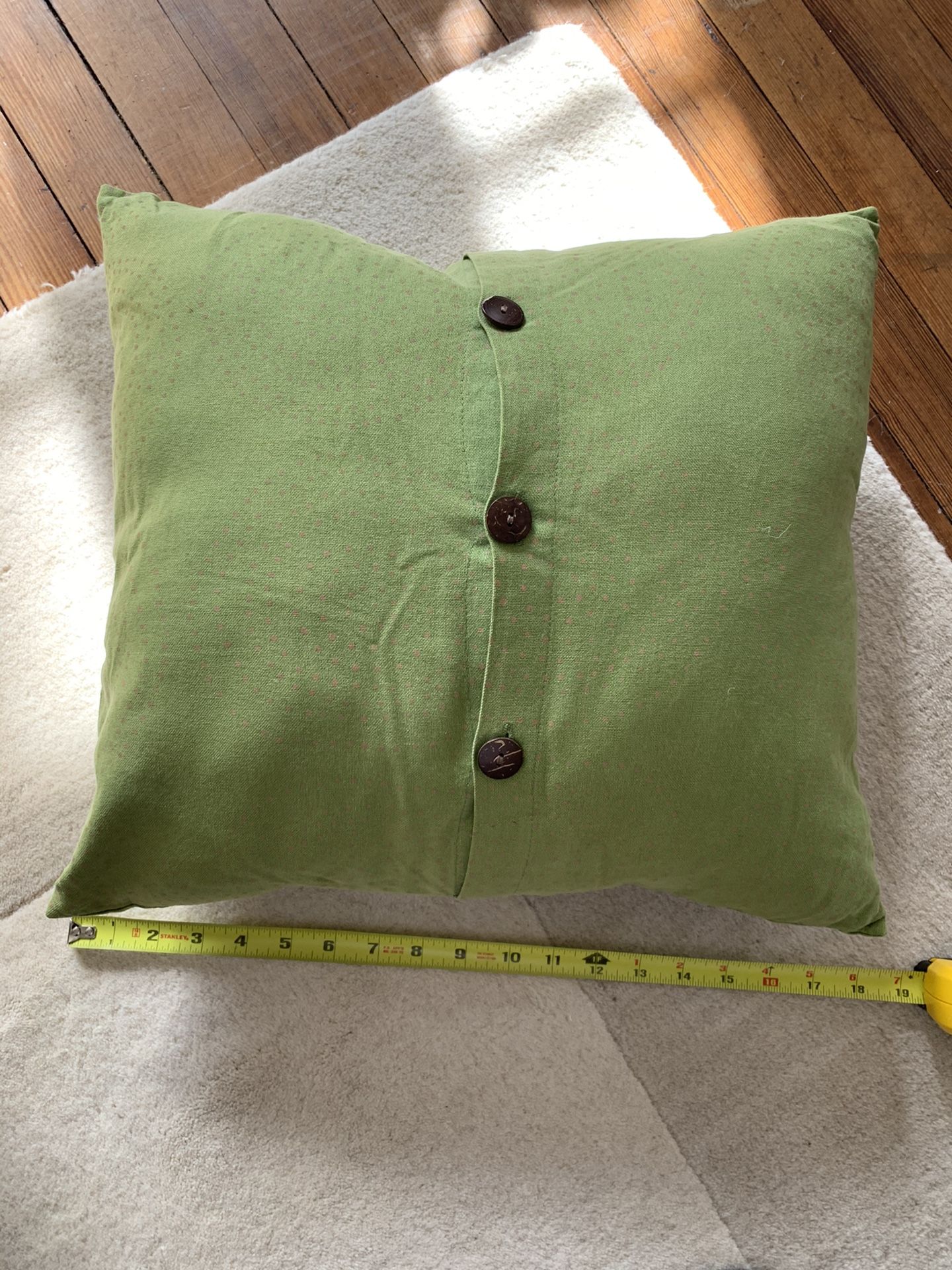 18”x18” West Elm Pillow With Insert Included