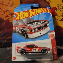 2022 HOT WHEELS *'73 BMW 3.0 CSL RACE CAR* *TARGET EXCLUSIVE* *RED EDITION* RARE
