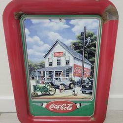 John Deere Vintage Coca Cola Tray. 