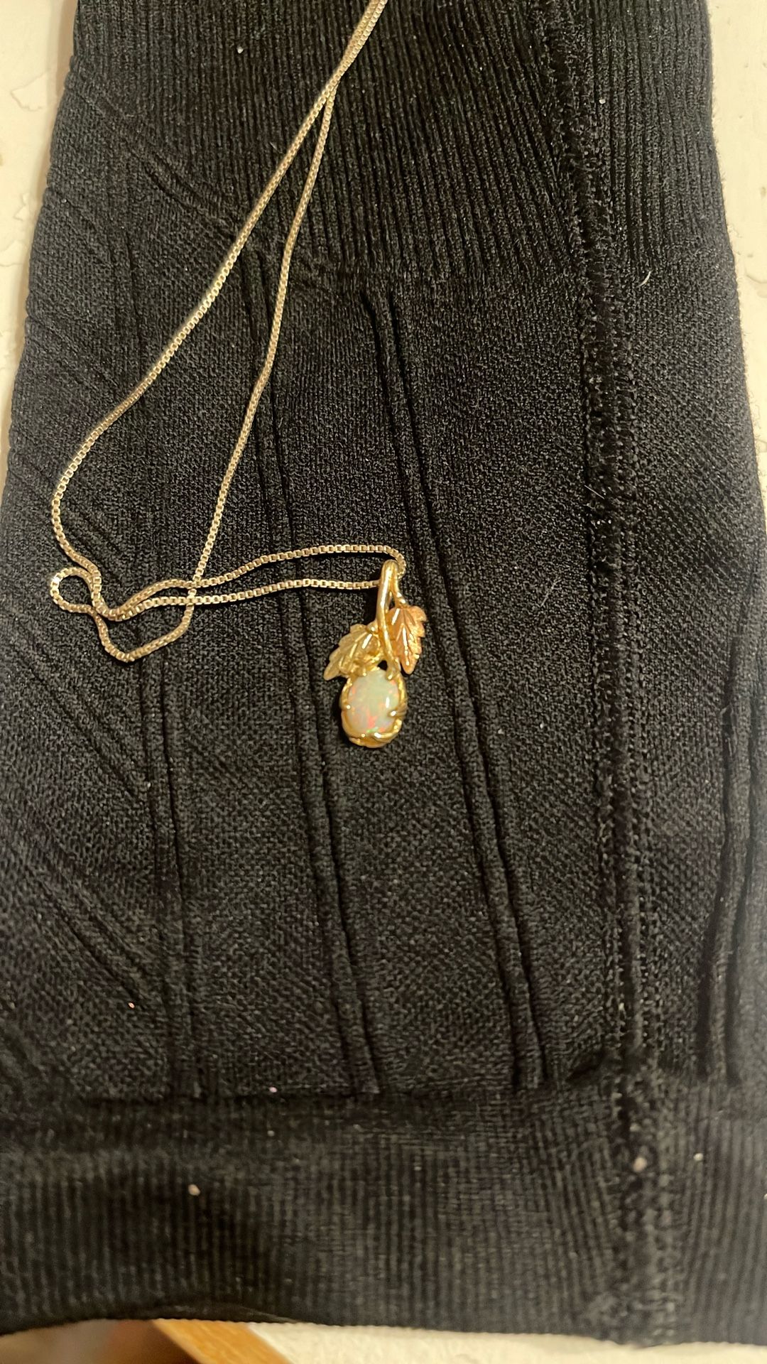 Black Hills Gold Opal Pendant