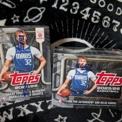New Topps NBA Target Exclusive Cards Unopened 