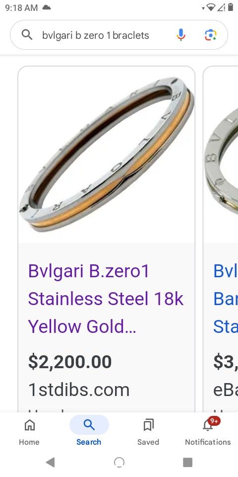 Bvlgari B Zero1 Braclet 