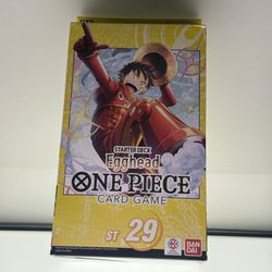 Bandai One Piece Card Game Egghead Starter Deck ST-29 English Bonus Pack