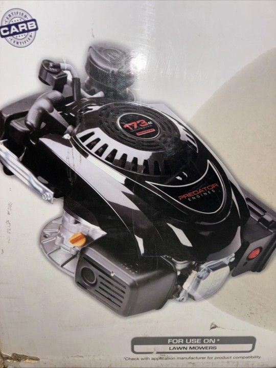 Predator 5.5 HP 173cc Gas Engine OHV Vertical-Shaft For Lawn Mower - New No Box