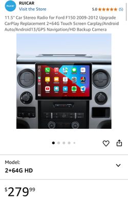 11.5" Car Stereo Radio for Ford F150 2009-2012