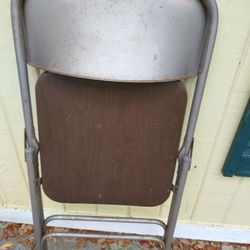 Samsonite Monarch Folding Retro Metal Padding Chair 