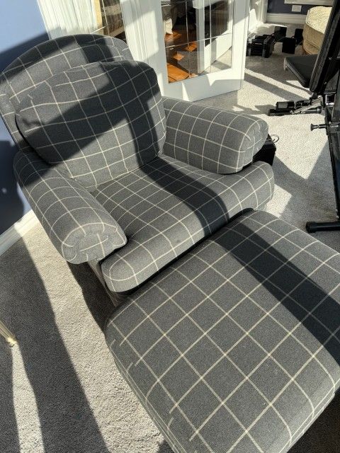 Chair & Ottoman