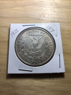 1921 Morgan Silver Dollar