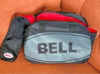 Bell Motorcycle Helmet Gear Bag Red Interior