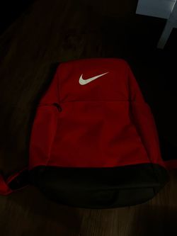 Nike red backpack