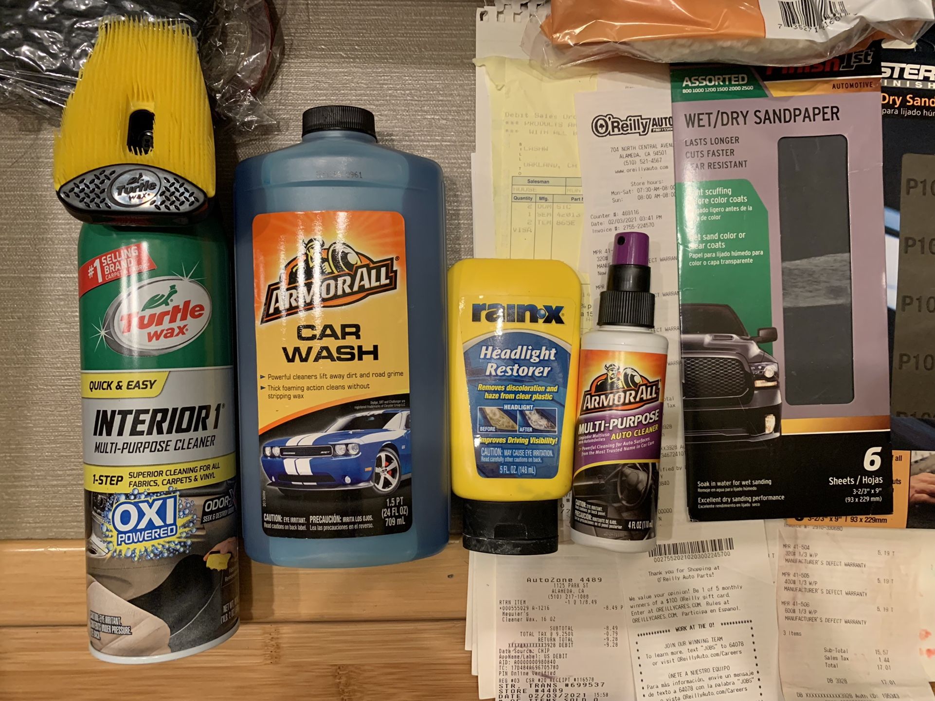 Car restoration paint touch up kit brand new