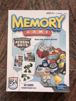 Transformers Rescue Bots Memory Game