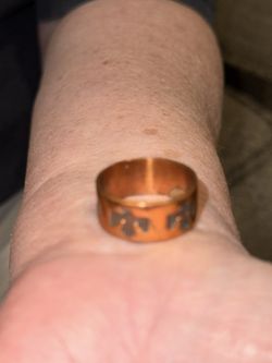 VINTAGE COPPER THUNDERBIRD RING