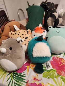 Stuff animals all for 10.00