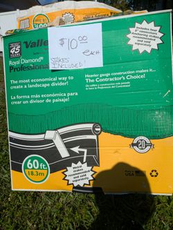 Lawn and garden edging