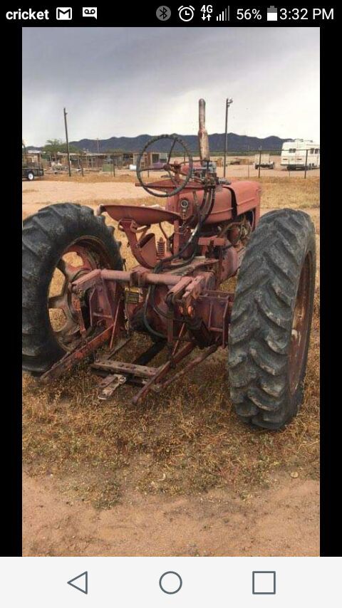 Farmall Antique Farm Tractor